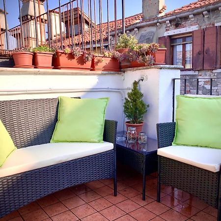 Rooftop Terrace Domus Dei Fabbri Velence Kültér fotó
