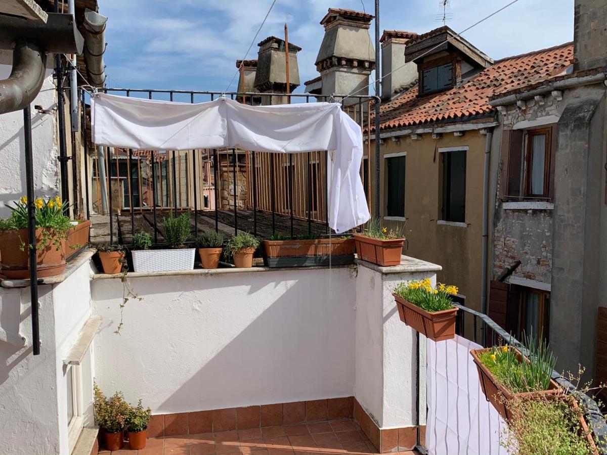 Rooftop Terrace Domus Dei Fabbri Velence Kültér fotó