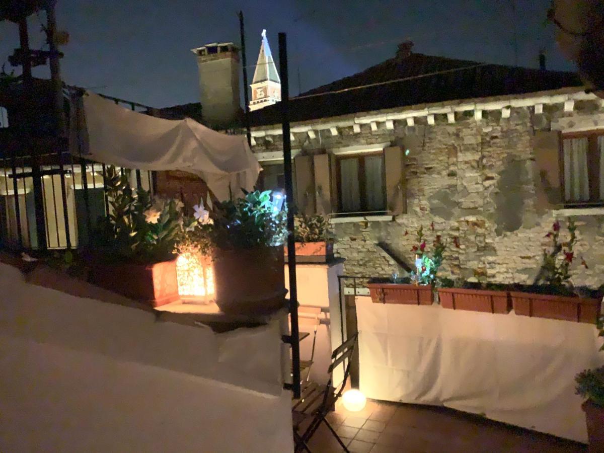 Rooftop Terrace Domus Dei Fabbri Velence Kültér fotó