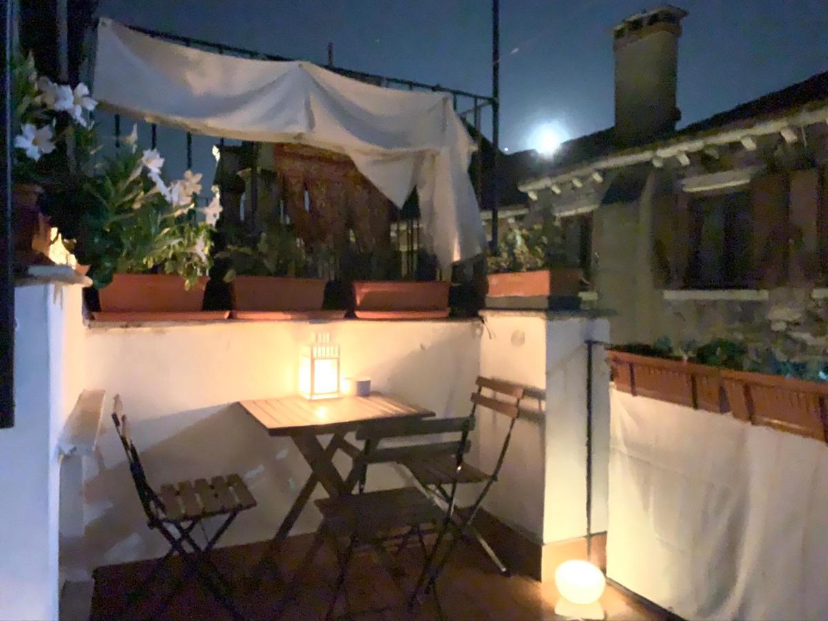 Rooftop Terrace Domus Dei Fabbri Velence Kültér fotó